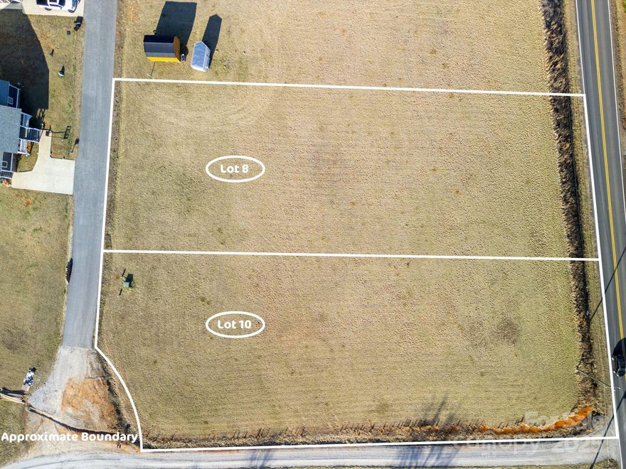 Lot 10 is the last lot on the road. It would be a good lot for a basement if you want. As an idea, combining lot 10 and lot 8 would give a very large lot for a home. Grace Estates is a lovely small subdivision of 11 homes located off of Zion Hill Rd making it just 5 minutes to I-40 and major shopping and restaurants. 10 minutes to downtown Marion, 35 minutes to downtown Asheville and 35 minutes to downtown Morganton. Lovely cleared lots ready for your floor plan or one of ours. We have many floor plans available or we can build your plan as well. You can use your own builder or use ours.