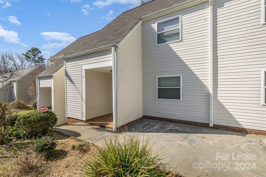 3 bedroom, 2.5 bath condo for rent in Charlotte! This home features plenty of storage space, fresh paint throughout, ceramic tile floors in the bathrooms & kitchen. Home does come with courtesy use only appliances, (refrigerator, electric range/oven, dishwasher & washer/electric dryer hook-ups). Spacious main suite with full bath, 2nd bedroom has private balcony with storage room. *Water & lawn care are included in the rent. **Pets are conditional and up to the owner's discretion with a $350 non-refundable per pet fee.