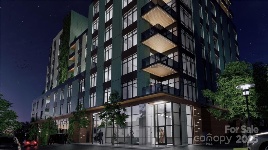 Introducing The Churchill—Asheville’s first ultra-luxury, amenity-rich condominium community. This 43-residence masterpiece blends timeless design, curated interiors, and resort-style amenities in a premier downtown location. Penthouse 1002 stands as the crown jewel, offering 3 bedrooms, 3.5 baths, and over 2,200 sq ft of refined living, complemented by a private terrace exceeding 1,000 sq ft, perfect for entertaining or savoring mountain and city views. Residents enjoy concierge service, grand lobby, fitness center, game room, dog walk, two rooftop terraces, high-speed elevators, and secure parking/storage. Construction begins January 2026 with completion in 20 months. Reserve now with a $20,000 refundable deposit. The Churchill redefines downtown Asheville luxury, and Unit 1002 is its pinnacle.