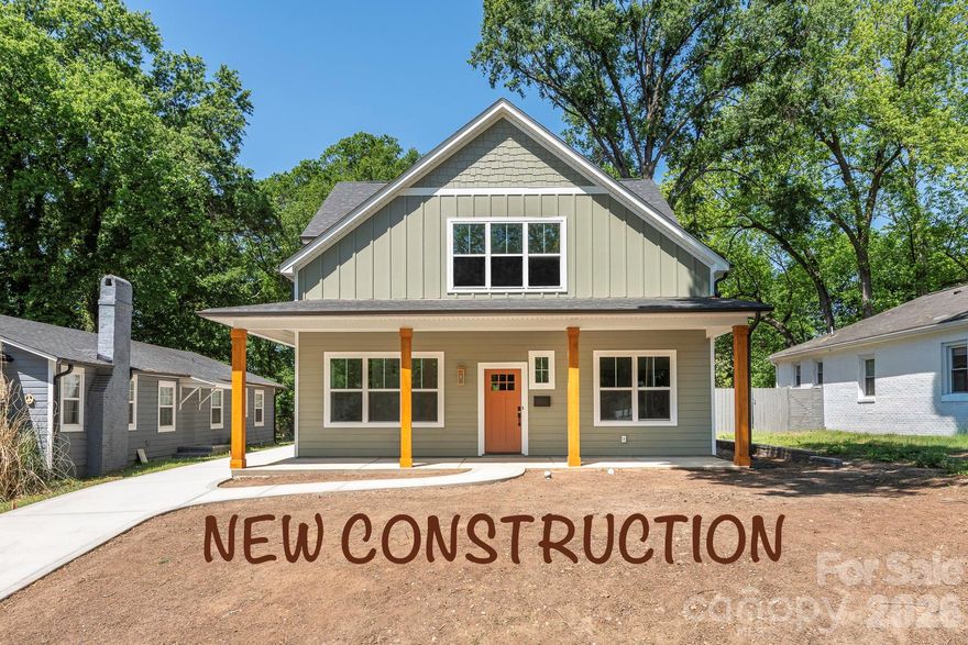 Crafted craftsman, 4 bedroom, 3.5 bath home with possible detached garage. A prime location near the Greenway, a Lynx stop, parks, shops and restaurants. Front porch plus a rear covered porch, a fenced yard and perfect for entertaining.