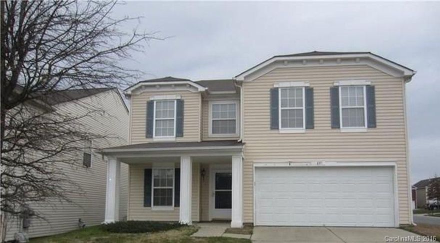 The property is in a newer community with great amenities. Just over 2000 square feet with a 2 car garage, 3bd/2.5 baths, and very large rooms.