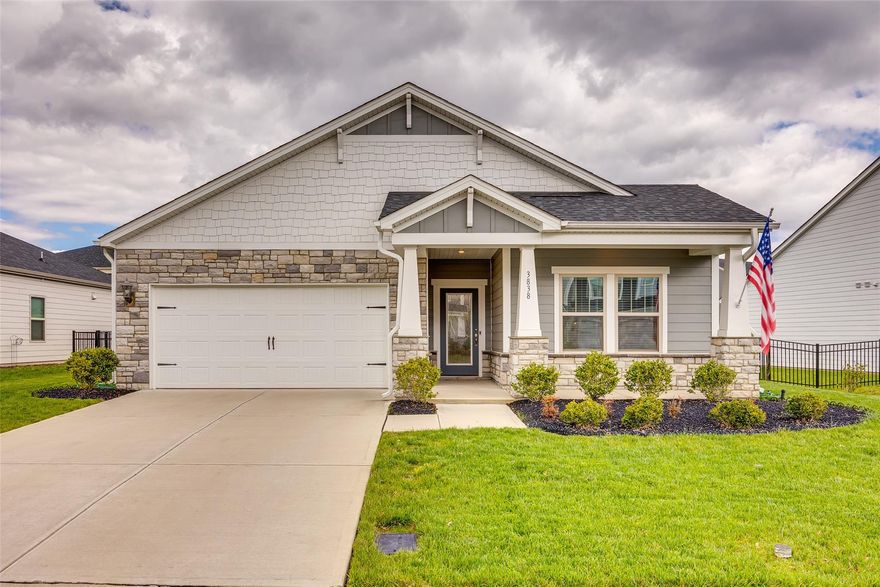 Location! Amenities! Upgraded Finishes! This home has it all! Exterior: Hardyboard siding, stone veneer, covered front porch, covered back patio, extended patio and a rodiron fenced backyard. Entryway: Upgraded glass front door, crown molding, chair rail and picture squares. Kitchen: Large eat at Island, SS appliance, granite counter tops, pendant lighting and walk in pantry. Primary bedroom: Trey ceiling with crown molding, ensuite with a luxury tiled shower large walk-in closet and quartz counter tops. The HOA includes Hotwire (internet, TV and phone), gym, multiple sports courts, Club House, covered picnic area, outdoor pool and splashpad. There are several access points in the neighborhood to the greenway that leads to Veterans Park. Less than 15 minutes to Afton Village, Target, restaurants and shops, Kannapolis Village Park, I-85 and Concord Mills. 20 minutes to Birkdale Village and UNCC Campus, 30 minutes to Uptown and Bank of America Stadium.