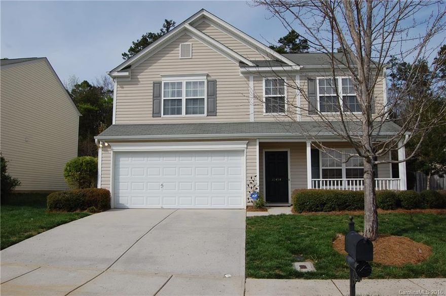 Two story home w/welcoming front porch located close to I485, I85 for quick commutes to University area or Center City.  Fml living & fml dining rooms, kit w/plenty of countertops & cabinets opens to great room.  Heated & cooled sunroom to relax & enjoy the extensively landscaped fenced backyard w/custom brick paver patio perfect for entertaining. LG master suite w/vaulted ceiling, ceiling fan & large walk in closet. Luxury master bathroom w/dual sink vanity & separate shower & garden tub.