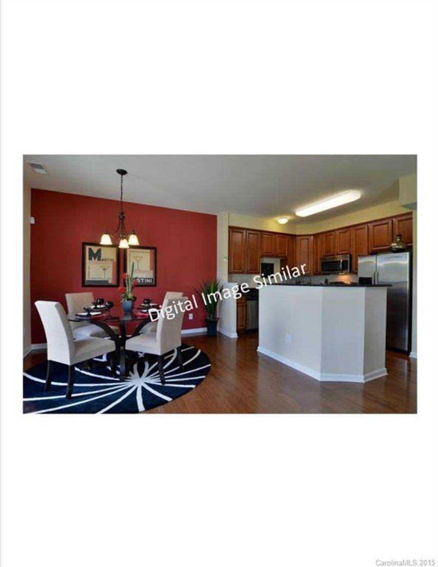 End town home featuring 3 bedrooms, spacious kitchen-great room, 2.5 baths and one car attached garage.  To be built.  Stone Grove community offers resort style amenities.  Many included features.