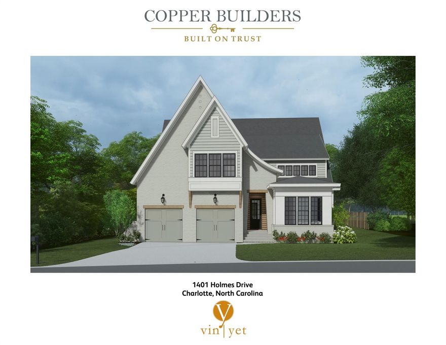 2023 BUILDER OF THE YEAR, Copper Builders, brings you this stunning custom home located in the HOT Ashbrook neighborhood. WALK to all that Park Road Shopping Center has to offer in shopping, dining, nightlife, and retail! Located on an oversized homesite perfect for backyard entertaining or a future pool. 5 bedrooms and 5 fulls baths gives flexibility for office spaces. The kitchen and main living area is a true entertainers dream complete with 48" Range, butlery, and beverage center. The 12' accordion door is perfect for indoor/outdoor entertaining or a relaxing evening on the covered rear porch. Expansive owner's bedroom boasts a vaulted ceiling, freestanding tub, walk in shower and oversized closet. Call for an appointment to walk the homesite and review the floor plan. Home comes with professionally curated design package.