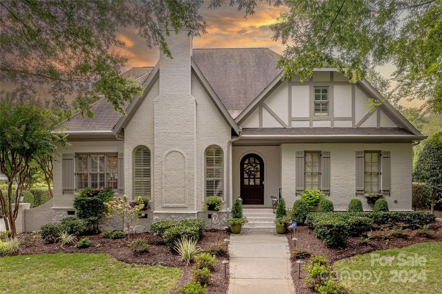No detail has been overlooked at this stunning home in desirable Highgrove. Breathtaking curb appeal with newly painted exterior, upgraded landscape lighting and flourishing vegetation due to upgraded irrigation and drip systems. The inside continues to impress with refinished hardwoods, fresh paint and upgraded light fixtures throughout the entire home. Fully renovated kitchen boasts top of the line appliances, gorgeous quartz countertops and a built in accent buffet with glass door cabinets and antique glass backsplash. Primary bedroom is located on the main floor with a renovated ensuite bath that is truly a retreat. Hardwoods have been added to the second floor and unite the 3 additional bedrooms and an oversized bonus space. The outdoor oasis includes tile and stone detailing throughout. Covered porch, built in grilling station, fireplace, saltwater pool and even a half bath. All pool equipment including the heater was replaced in 2024 and is ready for relaxation or entertainment!