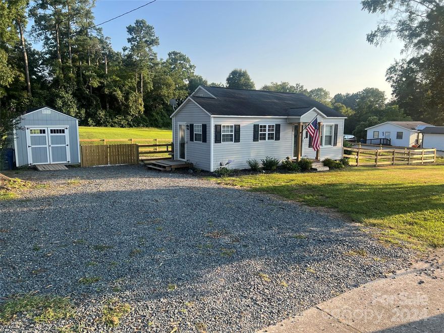 A RARE FIND UNDER $200k!  Welcome to this meticulously maintained ranch on an acre of land right in the heart of Peachland.  Perfect for first time homebuyers. Feel the love and comfort in this home when you walk in.  With only 672 sf, you will find 2 generously sized bedrooms and one full bath.  Much attention has been given to every detail of this home.  HVAC was replaced in 2021 (recently serviced and carries a 10 year warranty), new LPV flooring throughout, updated bathroom fixtures/toilet, new blinds, new light fixtures throughout and outside, ceiling fans, newly fenced backyard, newly built privacy fence, attic insulated in 2021 and a new 10'x16' A-frame custom built wired workshop.  Don't miss out on this one, make your appointment today.