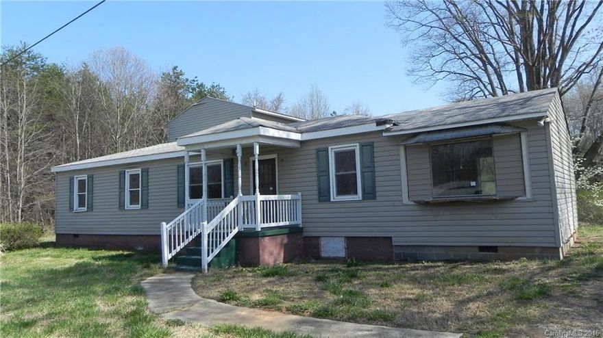 Unfinished project needing major renovation. CASH OFFERS ONLY!!! Property sold "as is" without repair,warranty or seller disclosure. Listing broker & seller assume no responsibility and make no guarantees,warranties or representations as to the availability or accuracy of information herein.