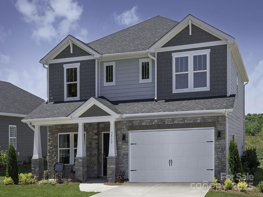 Brand new, energy-efficient home available! The Johnson's impressive two-story foyer gives way to the gourmet kitchen and open-concept living area. Two flex spaces on the main level, plus a large loft upstairs, allow you to customize the layout to fit your needs. Available in Mooresville, our two-story single-family homes range from three to five bedrooms featuring luxurious primary suites, flex spaces, and spacious great rooms designed with energy-efficiency in mind. Mooresville is conveniently located just outside of Charlotte for a suburban-living feel without being too far from the hustle and bustle of city life. Find your new home today and explore the area to see all that Sutter's Mill has to offer.  Each of our homes is built with innovative, energy-efficient features designed to help you enjoy more savings, better health, real comfort and peace of mind.