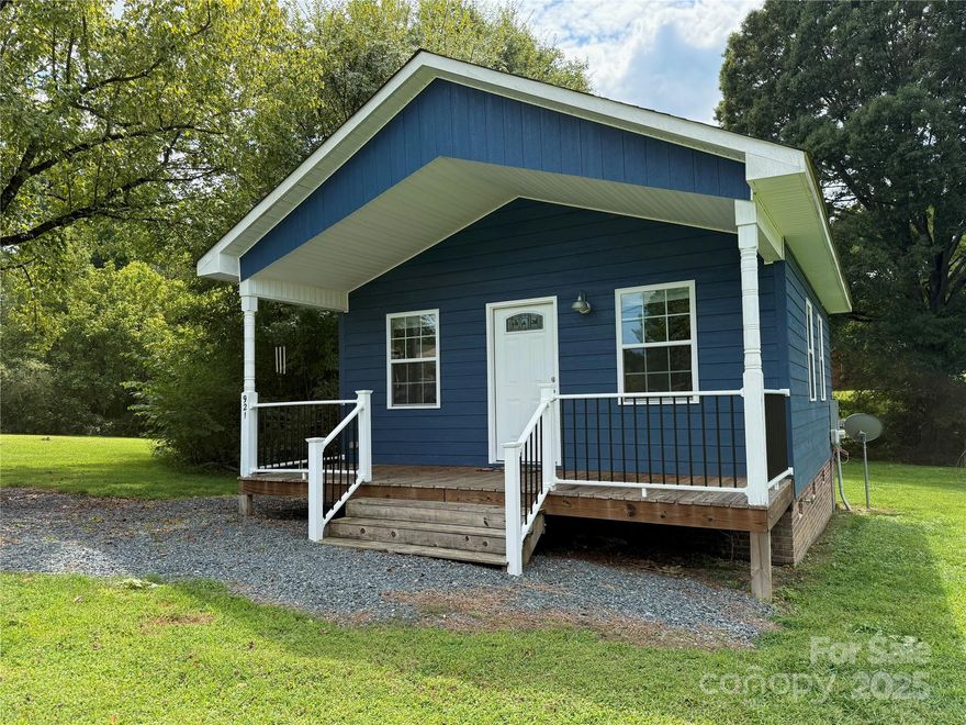 This Beautiful modern small home built in 2020 has all the features needed to make a great home.  The 0.207 acre lot is near so many amenities related to living in a small, golf cart friendly town, Oakboro.  The Regional Park and Sports Complex is within 1 mile.  Shopping for groceries, hardware and antiques are literally a few blocks away.  The Regional Park has a large nature pond, walking trails and picnic shelters and many local sports events and concerts.  Approximate 3 miles East and South, two Blue Water River Parks (Rocky River Hwy.205 and Long Creek-Rocky River on NC 138) are open to the public, for those who want to experience an almost wilderness setting. The Parks encourage nature study, canoeing, kayaking and natural stream fishing (NC License required). Oakboro is a center of local cultural activity with a Regional History Museum, West Stanly High School Players (over 50 years) exceptional Drama Programs and plenty of local School and Youth League Sport events.  From March through October Oakboro hosts the "Cruise In" of Classic and Antique cars unequaled by any small town in NC and has been features in local news and state magazines.  On the fourth Friday from March - October literally hundreds of classic and rare cars park along city streets, including Food Vendors, Music and more. The week of the 4th of July is also a big local event for Oakboro, Parade, Carnival, food, Concerts by professional music groups are just a few features of this celebration week.  Come join this great place to live by chosing this home at 921 N. Long Street is Oakboro today.