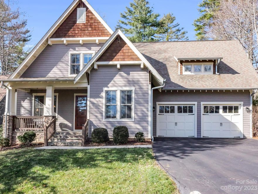 Tour this remarkable Arts and Crafts home in the gorgeous Southcliff community! As you enter, beautifully refinished wood flooring welcomes you in; an updated eat-in kitchen provides the perfect setting for daily life; Bright office is business ready; Entertain guests in the elegant dining room; Relax and cozy up around the custom stone fireplace; Enjoy nature and the views on the screened porch and deck; Retreat to the primary suite on the main level; Upstairs get creative, play games or just relax in the spacious den/family room (or bedroom) complete with built-in playhouse; This well-maintained and cared for home, is ready for its new owners. Southcliff is a gated community offering mountain living with hiking trails, outdoor pavilion, and playground area. Live the mountain lifestyle only 10 minutes away from downtown Asheville.