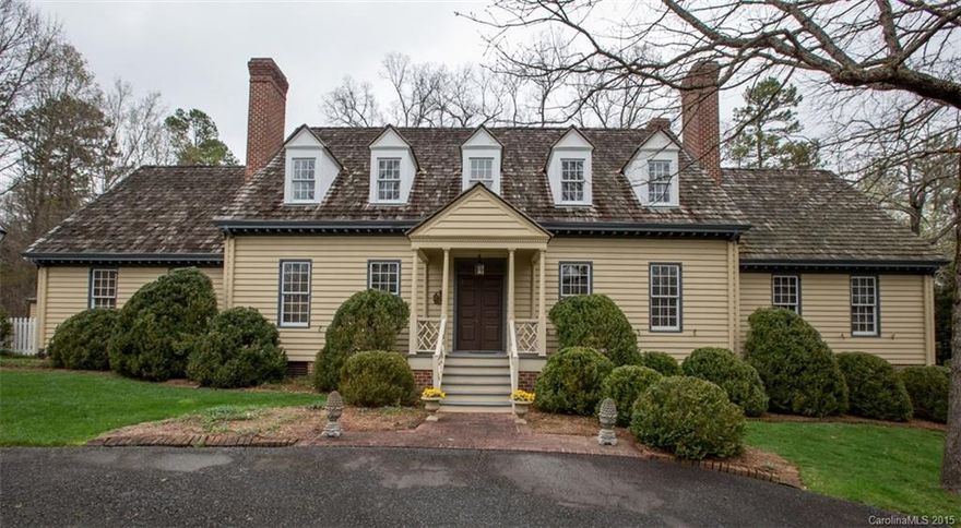 Your buyers will love the charm of this beautiful Williamsburg style home w/circular drive on 1.7 acres w/ nice wooded backyard.  Master suite features "his & hers" bathrooms, beautiful sunroom, lots of storage, hardwoods, utility sink, ironing board & cabinets in laundry, built-ins, wet bar & fireplace in den, living room& dining room, dual staircases, nice size bedrooms and basement w/ rec areas, full bath - Easy to show - Call for appt.