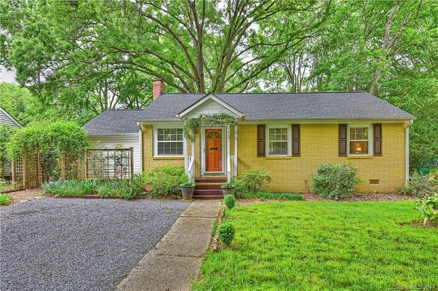 Hot Selwyn Park ranch with hard to find 4 bedrooms and 2 full baths. Richly stained hardwood floors, updated kitchen, insulated windows. Roof 2013, HVAC 2012. Master bedroom w/ en suite bathroom w/tile shower and pedestal sink . Laundry room off master bath. Three good sized additional bedrooms. A second master has two closets and original hall bath has a tub/shower. Screen porch, beautiful, large, flat backyard. Fenced and a shed. Awesome location- walk to grocery store, shops and restaurants!