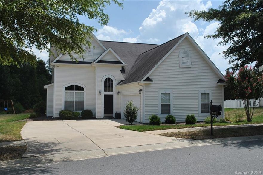 Very well maintained home in Meadow Creek Village! Home is like new. Lot joins common area and provides some privacy. 3beds and 2.5 baths with a bonus room. Bonus room could be converted to a bedroom with little expense. Meadow Creek Village is a friendly neighborhood with a pool and activities for all ages! Cabarrus County School System!