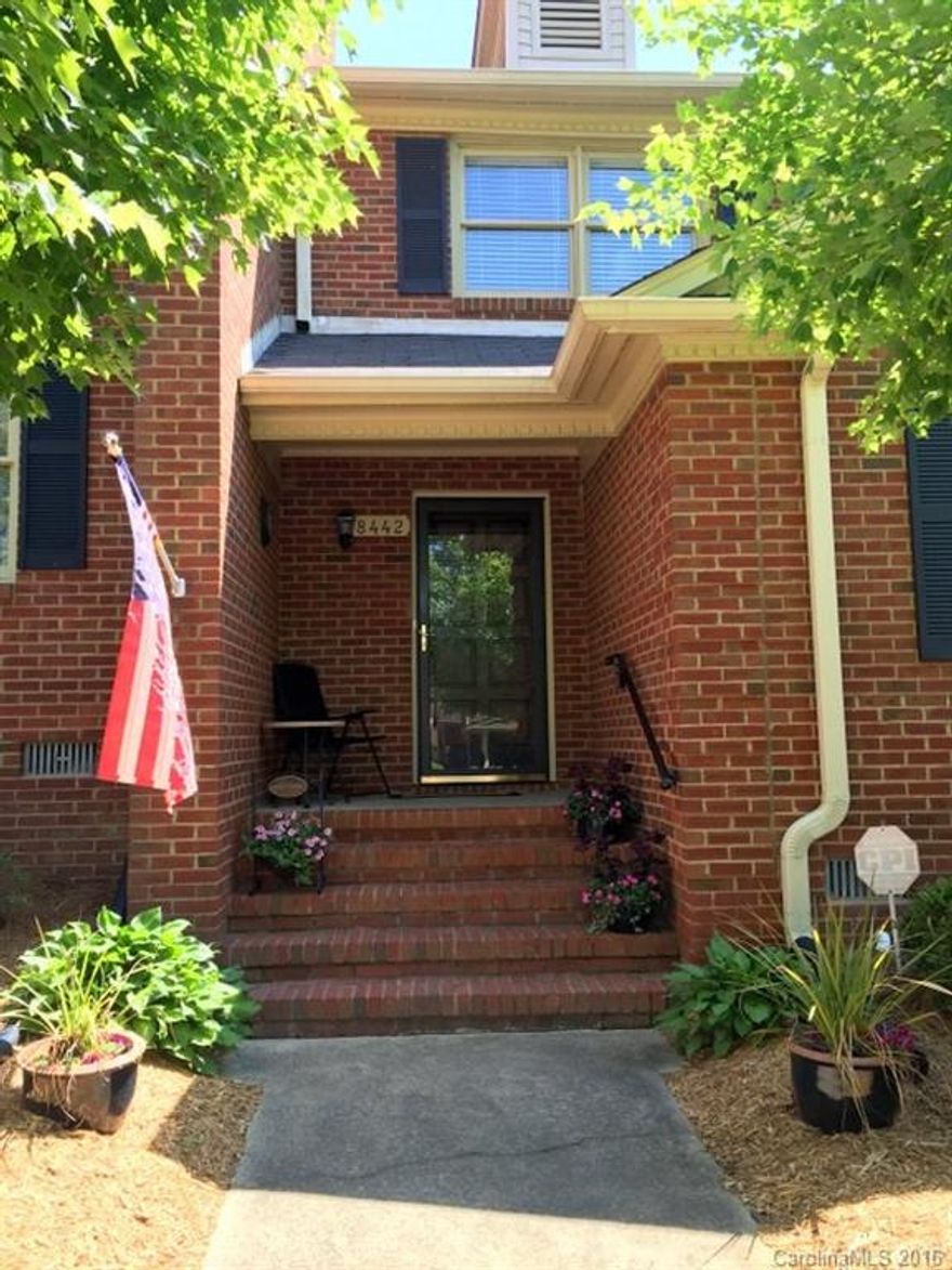 BEAUTIFULLY REMODELED ALL-BRICK TOWN HOME in quiet established neighborhood.  Park-like setting w/mature landscaping.  TOTALLY RENOVATED THROUGHOUT.  Wood, ceramic & carpet floors, granite counters. 2 master suites w/renovated ceramic tile baths.  Large den w/brick masonry fireplace.  Just painted and in PRISTINE CONDITION.  INCREDIBLE BRICK ENCLOSED PATIO with wrought iron gate opens to private wooded back. Crawlspace is clean and sealed.  Just minutes to I-485 and Uptown.  THIS ONE IS A 10!