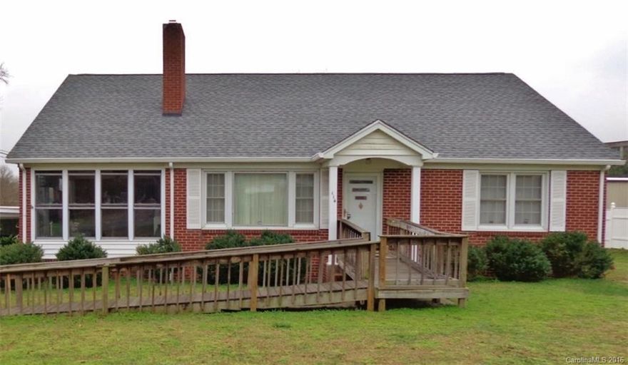 Full brick veneer exterior. Exterior walls insulated with cellulose insulation. Stairway to attic for huge storage or possible additional living area. Sunporch. Fenced backyard. Storage building & camper shed. Concrete driveway. Home has been well maintained and is clean as a pin.