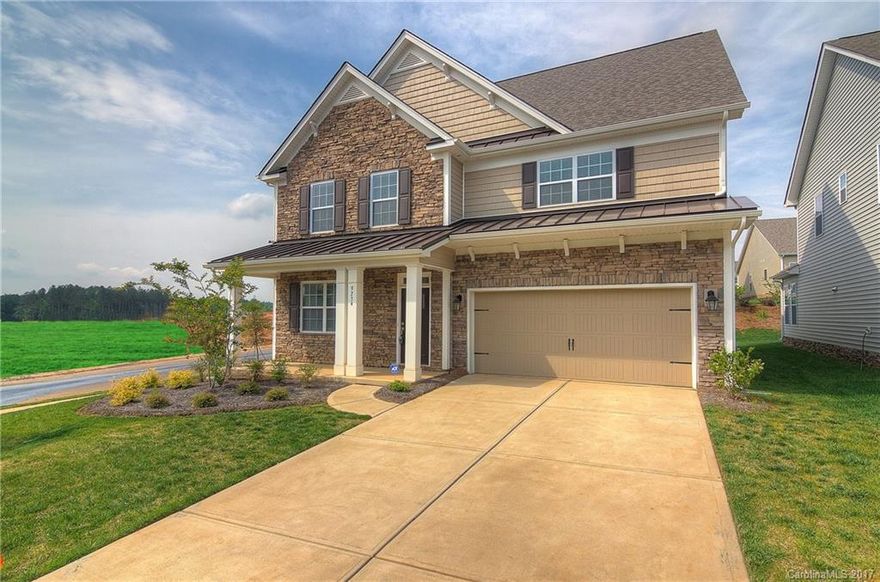 Forest Grove is finally open and selling this popular floor plan! This 4 bed/4bath beauty has it all. Gourmet kitchen with double ovens and a gas cooktop, granite in the kitchen and all baths. Hardwoods on the main level and carpet in all bedrooms. Tile in all baths and even in the laundry room! So many upgraded options to see.