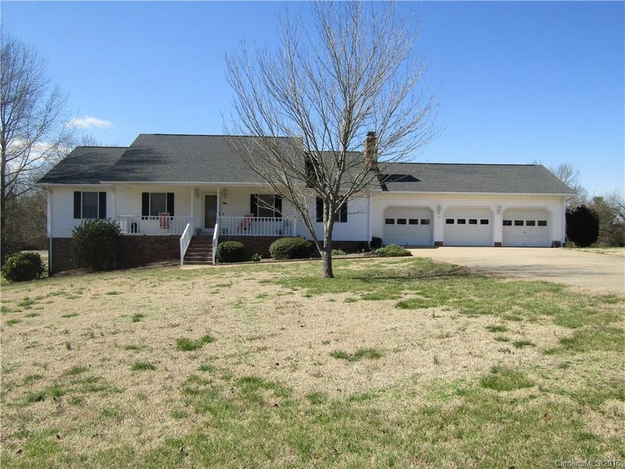 This beautiful classic ranch is located close to the Clubhouse with 3 bedrooms and  3 full baths. Spacious living room with gas log fireplace adjacent the formal dining room.  Kitchen with breakfast room with access to the sunroom which empties onto the patio with a large in-ground pool.  A full basement with the potential of a large rec. room and space for a workshop.  3 car garage.