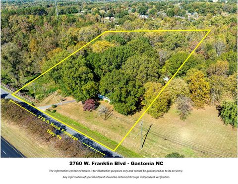 2760 W Franklin Boulevard Gastonia NC 28052