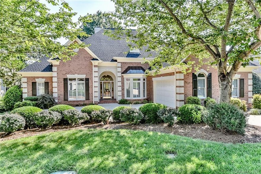 Enjoy the splendor of this 1.5 sty brick waterfront basement home w private dock/slip w patio. Entertainer’s dream on 3 levels of lake living.  Updated gourmet kit w granite counters, enormous center isl, double ovens & ss appls that open to  breakfast & family rms. Baths updated.  2nd sty has a dedicated guest apartment w full bath. Lake level has 2nd living quarters w kitchen, 2 beds, exercise rm, his & hers workshops & abundant storage areas for all your water toys.