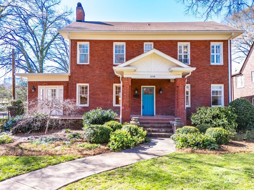 Fabulous Dilworth property, featuring full brick & lovely curb appeal, providing opportunity for the buyer who has dreamed of living in this location to come make it their own! In excellent live in condition, this home has a generous floor plan & original architectural details, including hardwood floors and unique built-ins. The potential for customization is endless. Imagine sipping your morning coffee on the welcoming front porch, working from home from the corner sunroom or hosting gatherings in the expansive family room that opens up to the garden. With a little TLC, this property has the potential to become the home of your dreams. City skyline views from the yard. Walk to the elementary school, shopping, dining. Less than a mile to uptown! There is a termite bond on the property.

Don't miss out on this incredible opportunity to own a property in Dilworth's historic district!