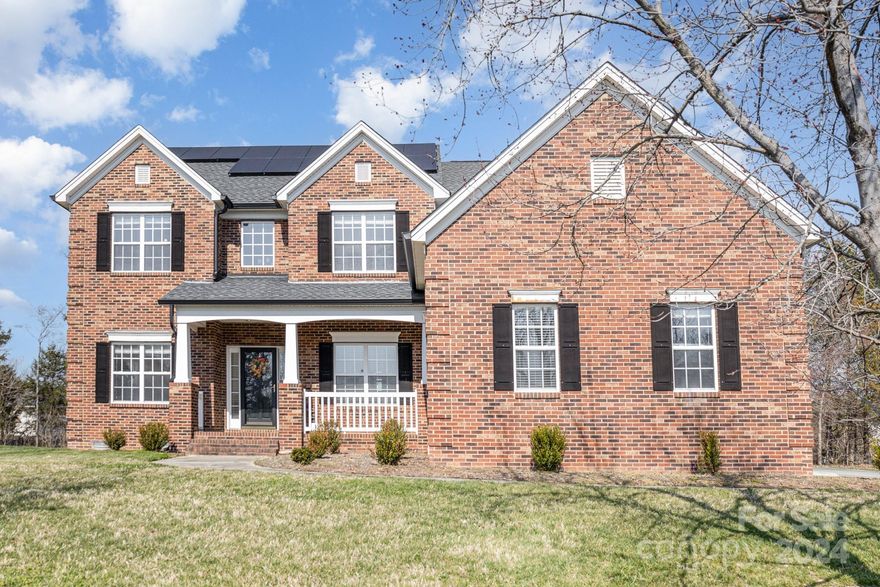 Welcome to your dream home in the sought-after subdivision! This 4-bedroom, 3-bathroom gem boasts a spacious layout perfect for modern living. There is a huge flex room that can conveniently offer a 5th bedroom, office or game room! Open Plan to Breakfast Bar Island in Kitchen/ Breakfast Area with an amazing dining area. The primary bathroom is a true oasis with a separate tub and shower, double sinks, and ample under sink storage. This house has many updates including but not limited to smart garage, automatic sprinkler system, solar panels that have been paid off. Hvac 2021, new smart LED light in kitchen area, repaired and recently painted deck and roof less than 10 years old. The attic was also just reinsulated this year (2024.) Close proximity to shopping and retail. This home wont last long! Selling AS-IS!