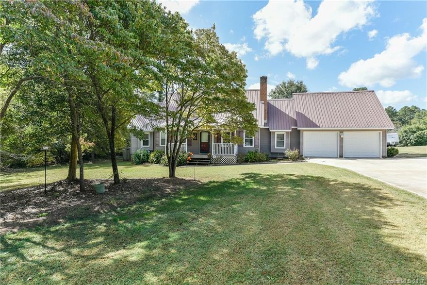 Enjoy your privacy on this large, level lot on nearly an acre of land; in a great location close to everything! Kitchen is modern with glass tile backsplash.  Stay warm this winter with the gorgeous brick fireplace or beat the summer heat in the beautiful pool and pool house with 1/2 bath.  Firepit outside perfect for relaxing or entertaining.  Upstairs has extra bonus room that is finished.  This home has so much to offer, and will not last long!