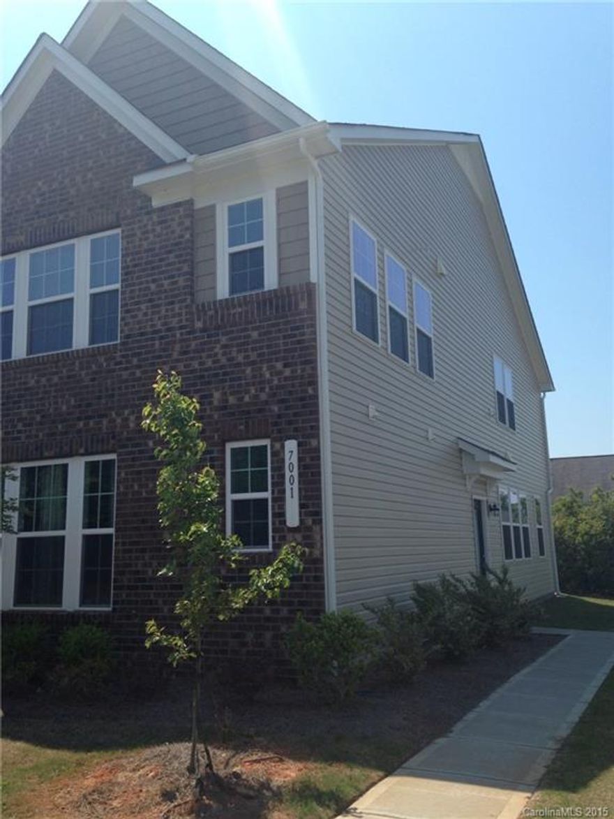 Lots of windows in this 3 bedroom 2.5 bath home with BONUS! Master down, generous storage, two parking spaces, hardwoods, SS appliances and washer/dryer included.