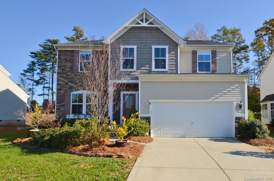 Gorgeous home with tons of space for everyone!  Wide open living with a kitchen perfect for entertaining large crowds with an abundance of counter space, solid surface counter tops, custom tiled back splash, a large breakfast area and enormous great room! This all over looks a heavily wooded private backyard just off the attached sunroom.  Upstairs get away from it all as you relax in your master suite retreat with its very own sitting area.  This home offers so much space, truly a must see!