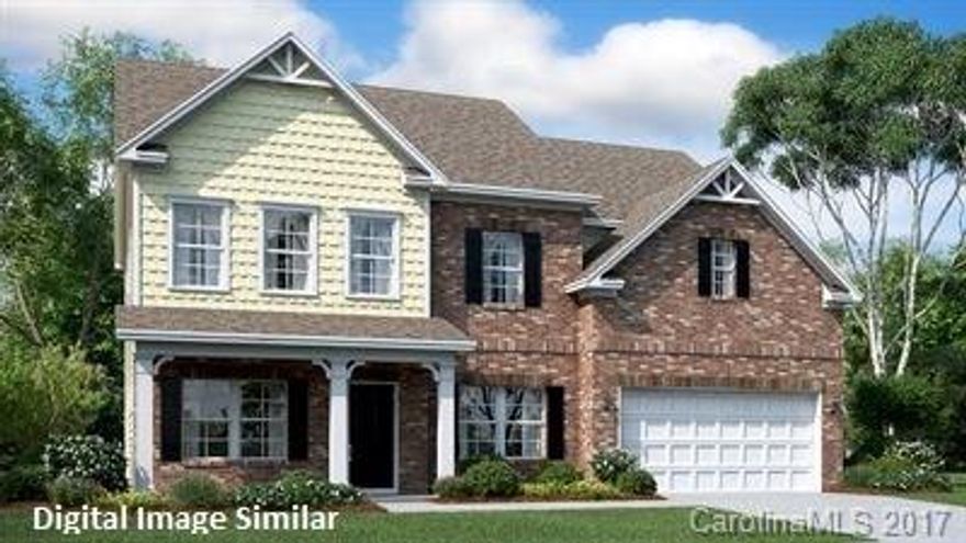 This amazing brick front home features a dining room and living room flanking the foyer, a 2 story family room, gourmet kitchen with stainless steel appliances, granite countertops, and tile backsplash, and a conveniently located 1st floor guest suite.  Upstairs has huge Owner's Suite with luxurious Owner's Bathroom and duel closets, 3 secondary bedrooms, a full hall bath, and large laundry room. Walk-out basement has a large rec room, bedroom, and full bathroom.  9 ft. ceilings on all 3 floors!