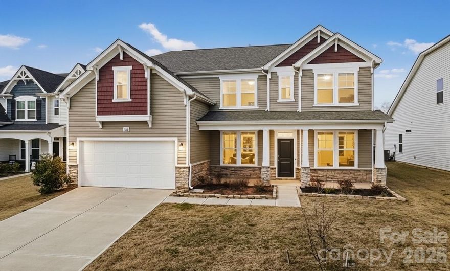 Get up to $10k in flex cash Move-In Ready Home in York County! Welcome to this beautiful 4-bedroom, 3.5-bathroom home offering over 3,260 square feet of living space designed for comfort and entertaining. The heart of the home features an open-concept kitchen with granite countertops, a spacious island, and plenty of cabinetry, flowing seamlessly into the main living areas—ideal for hosting family and friends.Upstairs, you'll find a large loft perfect for a second living space, game room, or home office, along with three spacious bedrooms and two full bathrooms, offering plenty of room for everyone.Additional highlights include full house water purification and a kitchen sink water deionizer faucet,A 2-car garage, generous living space, and the benefit of low York County taxes. Conveniently located with easy access to Charlotte, Fort Mill, and Rock Hill, you'll enjoy nearby shopping, dining, and entertainment.