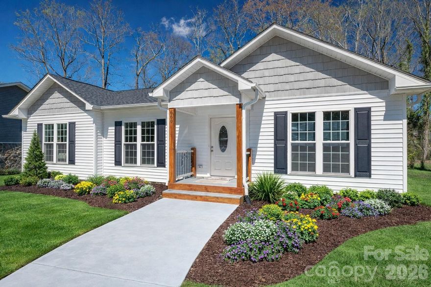 This nearly new site-built home, just over a year old, is in pristine condition and ready for you to call it home! Enjoy a fantastic location close to popular downtown Newton. You can walk to all the new shops and restaurants, theatre, arts center and library. This fabulous home features an open floor plan, perfect for modern living, with 3 spacious bedrooms that provide plenty of room for relaxation and comfort. One level living featuring Granite Countertops, LPV flooring and more! With proximity to Hickory and Charlotte this home is in the ideal location! Some photos virtually staged.