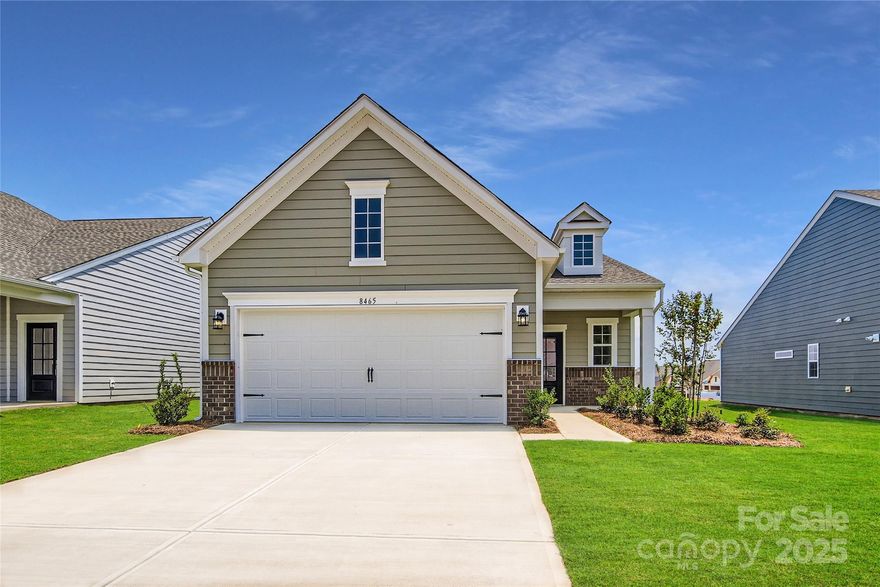 This new single-story Blush floorplan features a cohesive layout situated among the open-concept Great Room, well-equipped kitchen and breakfast room to promote seamless transitions between spaces. Through sliding glass doors is a covered porch for outdoor living, while off the foyer is a convenient office. In addition to the owner’s suite with an en-suite bathroom and porch access, there is a secondary bedroom well-suited for hosting guests. A two-car garage completes the home. Plus, our signature Everything's Included program means you will get a gourmet kitchen with double ovens and cooktop, quartz or granite kitchen countertops, subway tile backsplash, ceramic tile, luxury vinyl plank flooring throughout the home, and a gas fireplace (per plan). Roselyn is a master-planned community offering exclusive ranch homes designed for active adults.