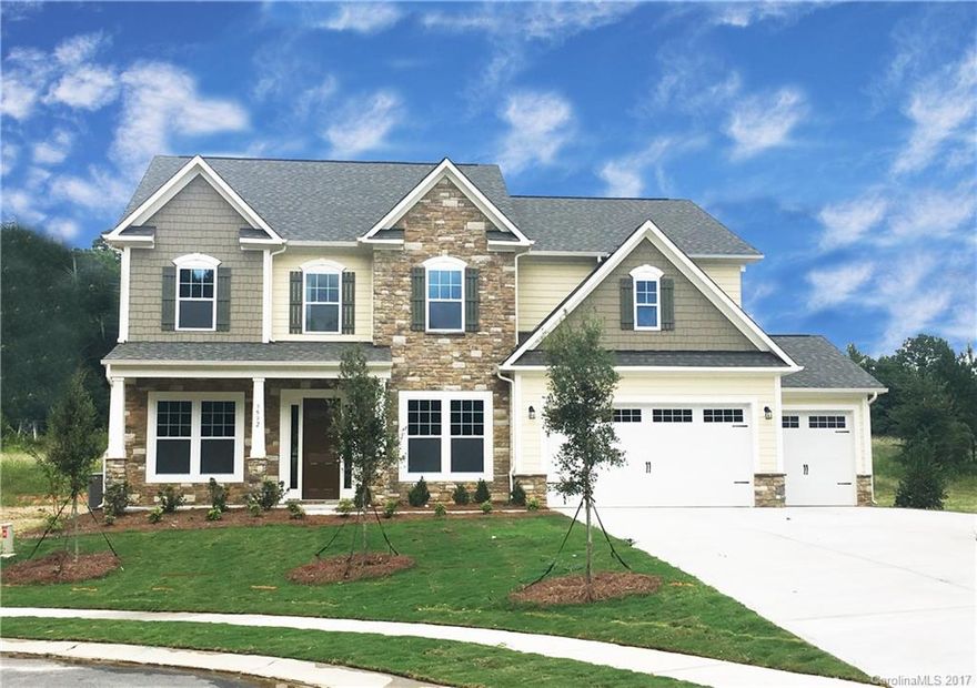 5 BR/4.5 BTH in Tega Cay! Gorgeous Features throughout! Gourmet Kitchen with Quartz Countertops, Painted Maple Cabinets, Gas Cooktop, Stainless Appliances, and Designer Backsplash! Spa Like Master Bath with Tile Shower, Tile Surround Garden Tub, Dual Vanities, and Large Walk in Closet! Stately Trim features: Crown Molding, Chair Rail, Tray Ceiling, and Arched Openings! Many More Features!