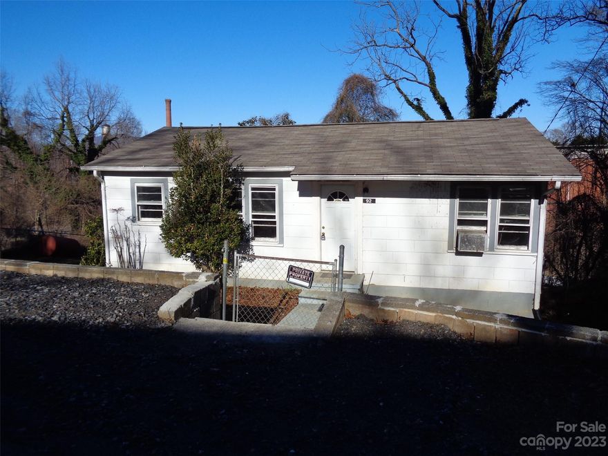 Great Investment opportunity or good home for a smaller family. Located close to Downtown Marion, this home has 2 bedrooms and a hall bath, living room with coat closet, eat in kitchen with new counter top at sink, door to outdoor side deck and washer/dryer connection. Home has some hardwood floors, baseboard and wall heating units, window air unit, high crawlspace and New roof added in 2023. Cash buyers only. Being sold in "AS IS" condition. Home is not handicapped accessible because of entry into it.   *** Seller would like to view all offers by 5pm Monday, Jan 22. Please submit highest and best by that time.