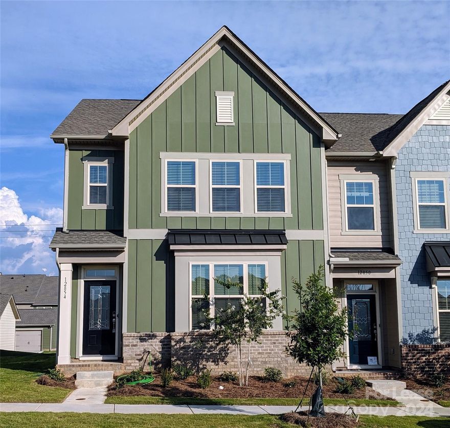 Luxurious Town House -1.85 miles to Davidson College & Main St. Davidson. Enjoy state of the art SMART house living in this prime Davidson location, w/ direct access to Davidson Greenway trails from Robert Walker Dr. minutes from the  Westbranch Nature preserve.  This Town house has it all in 2,407 sq. ft. of open living space w/ gourmet kitchen, living room w/ gas fireplace, dining room, master suite with en-suite bathroom and walk-in closet on the main floor. Finishes include new LVP floors on the main floor, granite counter tops in the kitchen with large island and stainless steel appliances. The two full baths have dual sink granite vanities, ceramic tile floors, and designer tile accents. Parking is provided in a private alley garage and on the street, your lawn maintenance is provided. The community offers amenities including pool, full basketball court, playgrounds and cabana.