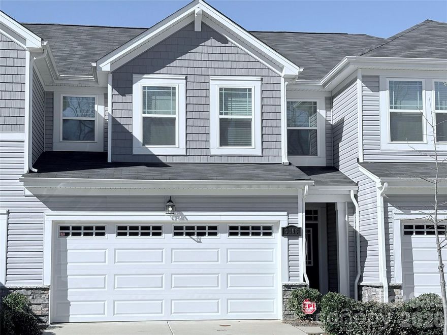 Don’t miss the opportunity to own this exceptional townhouse with all the upgrades you’ve been looking for. Schedule your private tour today and experience luxury living at its finest!
Welcome to your dream home! This practically new two-story townhouse offers the perfect blend of comfort, style, and convenience. With 3 spacious bedrooms and 2 and a half beautifully appointed bathrooms, there’s plenty of room for family, guests, or a home office. Its key features are Open Concept Living- The main floor boasts a bright, open layout with high ceilings and windows, creating a welcoming atmosphere for entertaining or relaxing. The modern kitchen features stainless steel appliances, large island, custom cabinetry, and a stylish backsplash. Upstairs you can retreat to a spacious primary bedroom with a walk-in closet and a spa-like ensuite bath, complete with double vanities and a glass-enclosed shower. There are also two additional rooms for guests or create other options such as home office or exercise room.
Step Outside to a private patio—perfect for morning coffee or evening gatherings. The Two-Car Garage offers ample parking and storage with an additional driveway parking for two cars.
This move in ready home townhome is located close to 485, Concord Mills, dining, shopping and more. Don't miss this opportunity to own your own low maintenance home. Schedule a tour today and contact the Seller Agent with any questions.