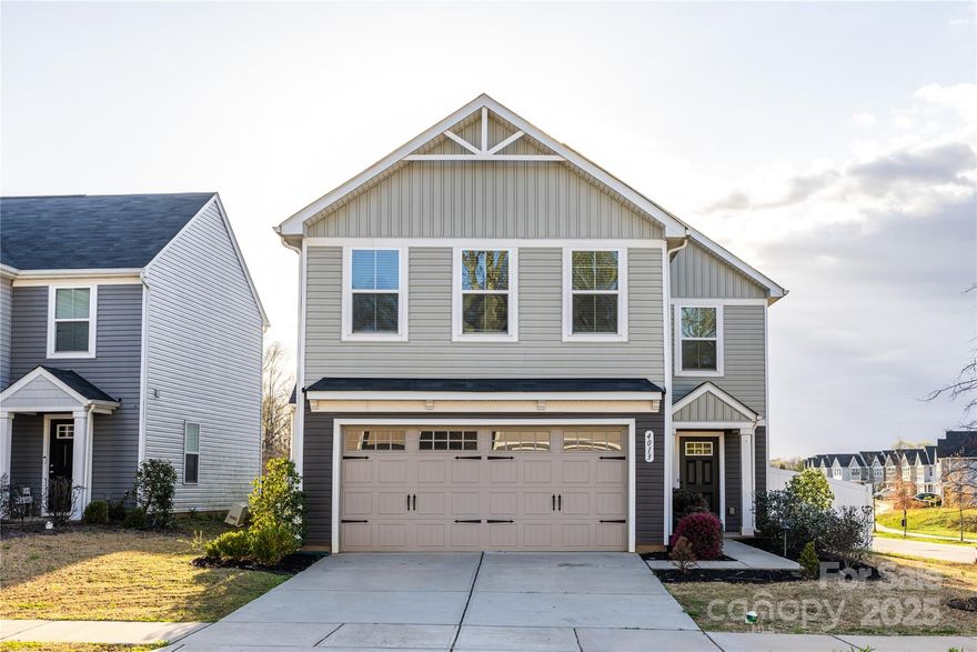 This stunning move-in ready home with an open floor plan is situated in a prime Charlotte location! This like-new 4-bedroom property features spacious living areas, abundant natural light, and modern finishes throughout. The open-concept kitchen boasts ample cabinetry and stainless steel appliances—perfect for entertaining. The primary suite offers a large walk-in closet and a private bath with dual vanities. Enjoy the convenience of a two-car garage and a fenced backyard, ideal for outdoor relaxation. Conveniently located near major highways, shopping, and dining. Don’t miss this incredible opportunity!