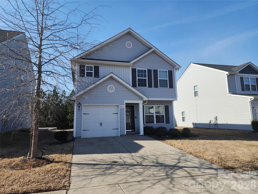 Welcome to this well-kept 3-bedroom, 2.5-bath home just minutes from the U.S. National Whitewater Center and Charlotte Douglas International Airport. 
Inside, you’ll find an open, light-filled layout with a spacious living area and a kitchen that flows seamlessly into the dining space. Upstairs, three comfortable bedrooms, including a private primary suite that offers plenty of room to spread out. 
Enjoy the huge backyard that back to woods.
