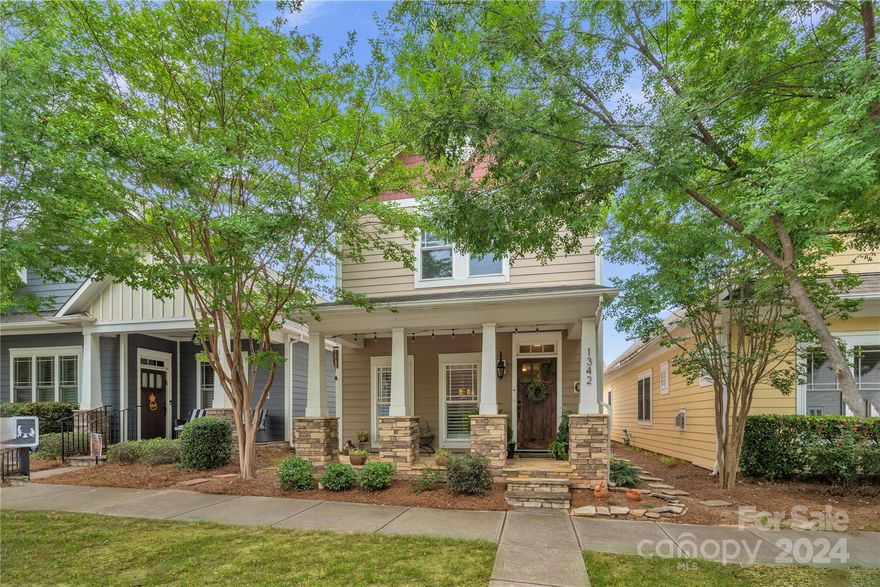 Step into this charming Charleston-inspired home nestled in the highly desirable Antiquity community! As you enter, you'll be greeted by a welcoming open floorplan - Updated kitchen is a highlight, featuring stainless steel appliances, quartz countertops, subway tile backsplash, farmhouse sink, and a kitchen island. The dining area has been enhanced with new lighting, Spacious primary bedroom offers a retreat with a deluxe master bath featuring dual sinks, a walk-in shower, and a soaking tub. A custom closet organizer adds functionality and style. Additional bedrooms provide ample space, and the convenience of upper-level laundry enhances practicality. Step outside to your private patio, complete with a cedar raised garden, ideal for any lifestyle and outdoor enjoyment. The Antiquity community is in close proximity to Downtown Cornelius & Davidson. Walking distance to stores, restaurants, a greenway trail, Cain Center for the Arts and a Harris Teeter grocery store.