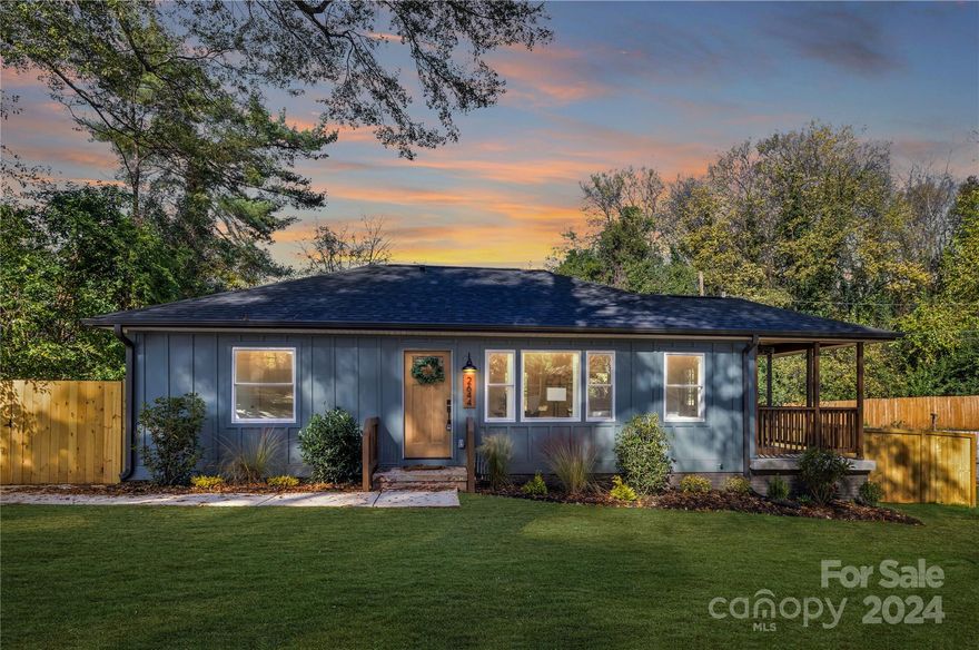 Welcome Home to Brentwood Blue! 

This beautiful home has been lovingly renovated with brand new HVAC, roof, driveway, and updated plumbing and electrical. Featuring a spacious open layout, the living room, dining area, and kitchen flow seamlessly for easy entertaining. Beautiful, site-finished hardwood floors run throughout, adding warmth and elegance to every room.

The king sized master suite includes a private, updated en-suite bath with beautiful wainscoting design and a completed, customizable walk-in closet. The kitchen is a dream with beautiful fluted backsplash tile, and the generous bedrooms provide comfort and space. 

Step outside to a massive backyard with a brand-new privacy fence – perfect for outdoor relaxation or gatherings. 

Located in prime Revolution Park just minutes from South Blvd, Brentwood Blue is the perfect home.
