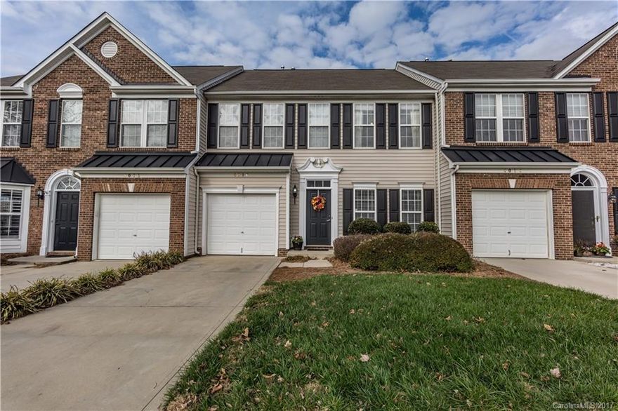 Looking for care free living in a great community? This stunning town home, in highly desired Holly Park checks all the boxes! Open floor plan, large bedrooms, sun-room, attached one car garage, minutes to shopping, restaurants & recreation. Neutral color palate throughout & private fenced in backyard! Easy access to I-485 great for commuting. Enjoy the communities recreation areas, walking trails and playground. Move in ready! Refrigerator, washer and dryer to convey with the property.