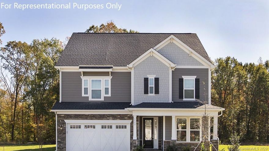 Come view your next home and expect to be impressed, 5 bedrooms, 4 baths, this includes guest suite on main, home features a study to work from home, an awesome gourmet kitchen with a farmhouse sink and large island, owner's suite with 2 walk in closets and dual sinks, covered rear porch overlooking a private backyard. 
Home completion March 2021, Community is located close to everything you would need.