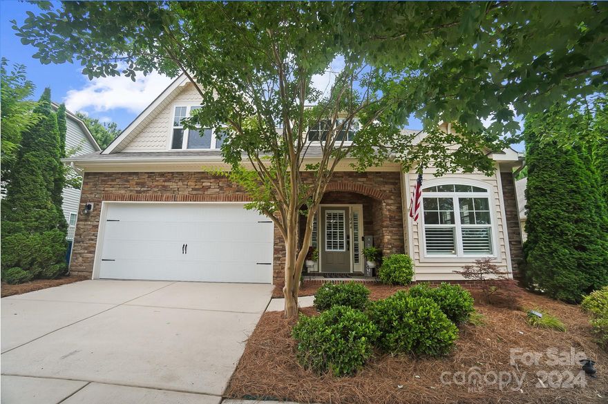 Welcome to this adorable home located in popular Massey neighborhood w/sought after schools! 2022 -New Roof, New Carpet & Leaf Guards. Plantation shutters are in the front rooms & primary bedroom. This bright, open floor plan allows for a smooth transition from office/LR or Dr to large kitchen & 2 story great room. The oversized kitchen offers ss appliances, ample cabinets for storage & granite countertops! The spacious butler’s pantry offers more cabinets for storage! Extra-large primary bedroom on main. Brand new tub in large, gorgeous bathroom offering double vanity sinks, shower w/ seat & tile floors. 2 more bedrooms & bathrooms up, one is an ensuite bath. A loft & big bonus room allows for more fun gatherings. Step outside to a cozy, private backyard w/ permanent pergola. A greenway space is across the street allowing for a more open feel to the home. Resort like Amenities include Jr Olympic pool, lazy river, water slide, playgrounds, clubhouse, fitness center & fire pit.