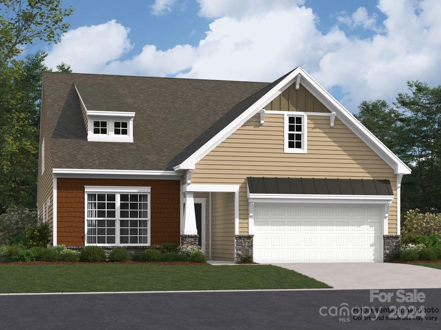 This new two-story Dorchester floorplan combines elegance and comfort. At its heart is an extended first-floor Great Room flowing into a chef’s kitchen and a breakfast nook with a door to the covered patio. A formal dining room is ideal for memorable meals. Three bedrooms including the owner’s suite are situated on this floor. Upstairs are a bonus room and a fourth bedroom alongside another full bathroom. Plus, our signature Everything's Included program means you will get quartz or granite kitchen countertops, subway tile backsplash, ceramic tile, and luxury vinyl plank flooring at no extra cost! Nestled in the foothills of Maiden and bordering Denver NC, Shannon Woods is a masterplan community with two collections of homes. Future onsite amenities include a swimming pool and multi-use trails. The community offers small-town living and convenience to to local schools, parks, shopping, dining, art and entertainment.