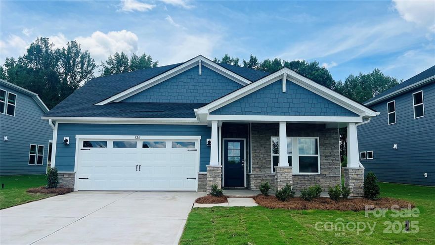 Brand new, energy-efficient home available by Aug 2025! Fire up the grill and head out to the Manchester's covered back deck. Inside, the open-concept living space is ideal for entertaining. Turn the main-level flex space into a study or work upstairs in the versatile loft. Coming soon to the charming town of York, SC, Brighton Springs offers a series of ranch and two-story single-family homes from the $300s. Conveniently situated near local shopping, dining, parks and greenways in addition to onsite amenities, including walking trails and a playground, there is something for everyone. Easily access Hwy 5 and 49, making morning commutes a breeze. Join the interest list today to stay up to date with Brighton Springs.  Each of our homes is built with innovative, energy-efficient features designed to help you enjoy more savings, better health, real comfort and peace of mind.