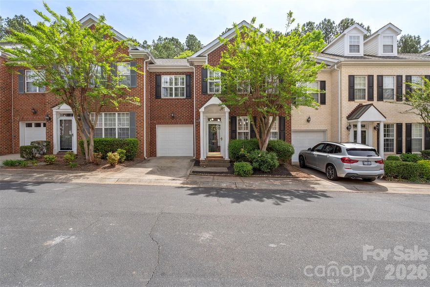 Effortless living with just the right touch of lifestyle! Tucked into the heart of Ballantyne, this charming row home offers something today’s buyers are craving more than ever. Imagine wrapping up your day with a short stroll to the Amp at Ballantyne for live music, meeting friends for dinner nearby, or simply heading home to unwind in your own private outdoor space—no yard work waiting for you, no long to-do list… just ease. Inside, the main level is designed for the way we actually live. A wide-open layout connects the living & dining spaces, creating room to gather, host, or just spread out and relax. Natural light pours in, and French doors lead to an enclosed patio—your own quiet retreat for morning coffee, evening wine, or a little fresh air without the upkeep. Upstairs, you’ll find a spacious primary suite that truly feels like a retreat, along with two additional bedrooms that offer flexibility for guests, work-from-home space, or whatever life needs next. Low maintenance. Walkable lifestyle. Thoughtful layout. This is the kind of home that doesn’t just check boxes—it makes everyday living feel easier. If you’ve been looking for a place where convenience meets comfort in one of Charlotte’s most sought-after areas… this is it.
