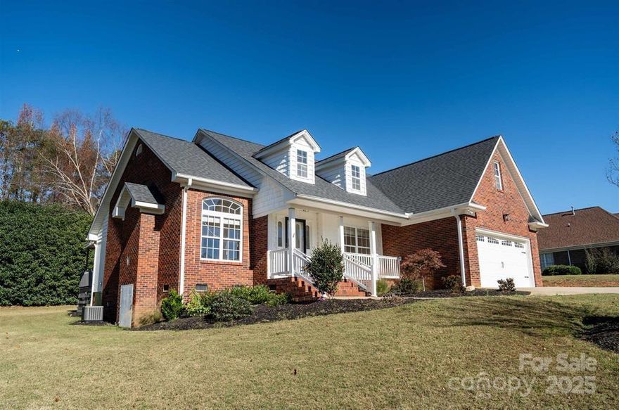 This beautiful brick home sits on a larger lot in the highly sought after Eufaula Place community. As you enter the home you'll notice the high ceilings in the foyer leading to the living room. The neutral wall color and hardwood flooring that flows through the main living areas gives the home a very fresh appeal. The roomy master bedroom has a very nice walk-in closet, a double vanity bathroom with a updated glass door on the shower. You will also find two more bedrooms, a full bath, and a flex space above the garage with two closets that could be used as a fourth bedroom. The kitchen has been updated with new appliances and backsplash in 2020. Refinished hardwood floors were also updated in 2020, along with a new roof, and new bathroom flooring. The HVAC was updated in 2018. Off of the breakfast nook there is a walk-in laundry room with access to the partially covered deck along with an uncovered portion that would be a great spot for grilling.