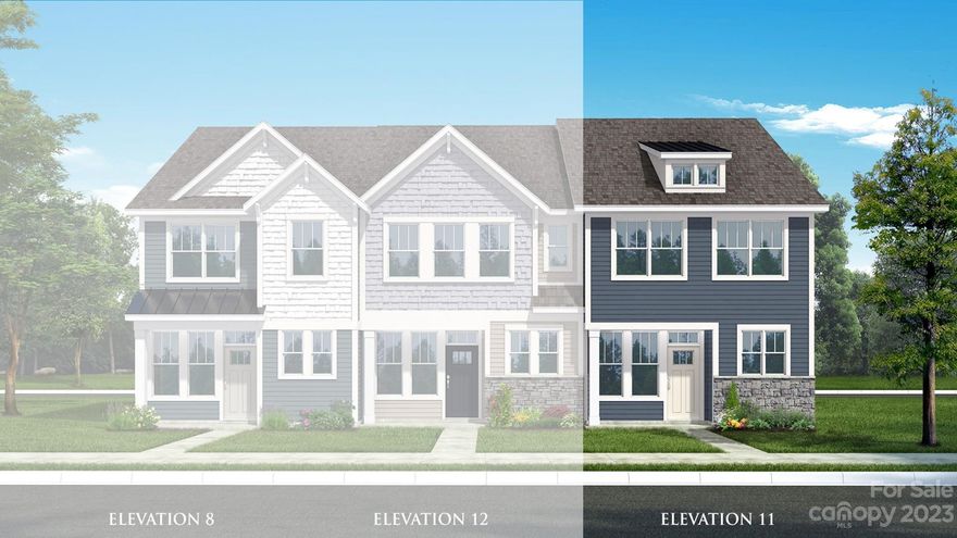 END UNIT!! Lots of natural light filters in through the extra windows specific only to an end unit townhome. Our Rochester floorplan has a spacious design with open concept living including a rear entry 1 car garage. The beautiful kitchen with a centered island sits adjacent to the airy family room and breakfast room all with beautiful LVP flooring along with the upstairs hallway. The oak tread stairs lead off the garage entry door and half bath, taking you up to the second level with LVP flooring in hallway, three bdrms, two full baths and the laundry area. The roomy owner's suite boasts a generously sized walk-in closet and an owner's bathroom with a dual vanity, and semi frameless tiled shower with a seat. This three bdrm, two and a half bathroom layout is perfect living for all lifestyles! Enjoy being close to Historical Belmont! Directly across the street from Belmont Middle School, Walk to Harris Teeter, close to I-85! All of the conveniences are very close!