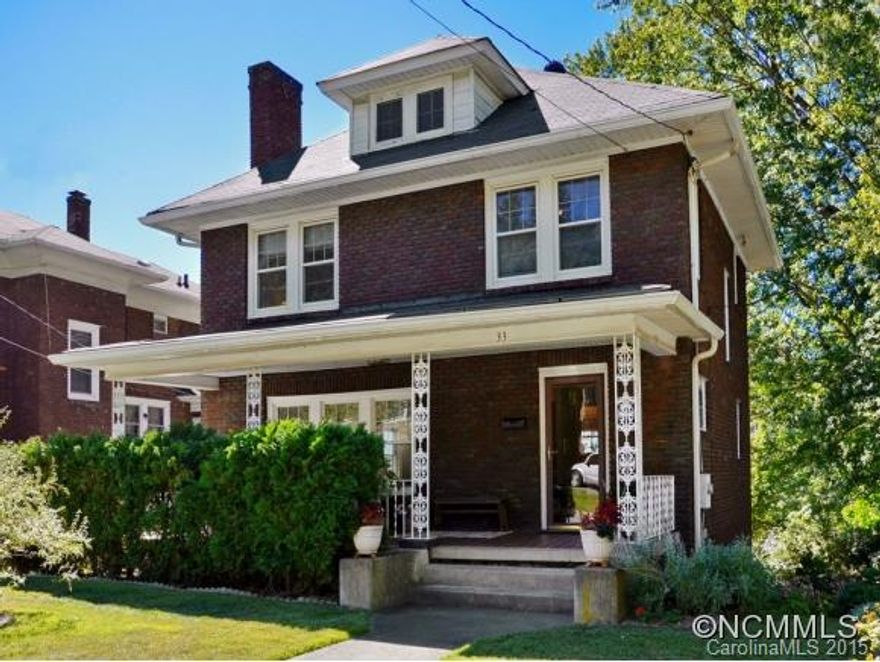 Classic brick bungalow in desirable Grove Park area? full of charm and character. Open and airy with windows everywhere.Formal dining room with eat in kitchen, craft room and sun room. Spacious upstairs with room to expand downstairs. Inviting front porch with on a level lot with serene back patio and garden area to enjoy year round. Convenient North Location within minutes to restaurants, shopping and UNCA!